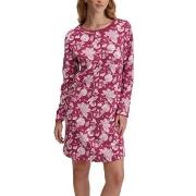 Calida Sweet Dreams Long Sleeve Nightdress Weinrot Baumwolle Small Dam...