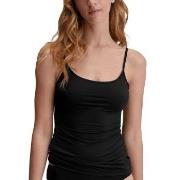 Calida Sleek Skin Spaghetti top Schwarz Small Damen