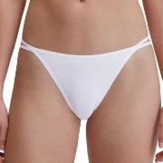 Calida Sleek Skin Low Cut Tanga Brief Weiß Small Damen