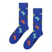 Happy Socks Controller Sock Blau Baumwolle Gr 41/46
