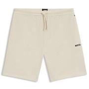BOSS Waffle Nightwear Shorts Offwhite Medium Herren