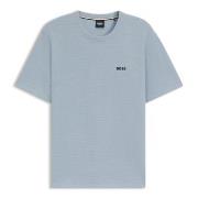 BOSS Waffle T Shirt Hellblau Large Herren