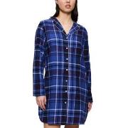 Triumph Boyfriend NDW X Checks Dunkelblau Baumwolle 38 Damen