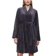 Triumph Fleece Robe Dunkelgrau Polyester 40-42 Damen