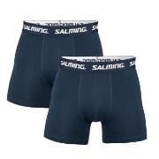 Salming 2P Cotton Boxer Marine Baumwolle Medium Herren