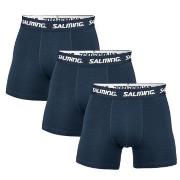 Salming 3P Cotton Boxers With Logo Marine Baumwolle Small Herren