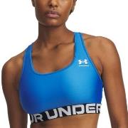 Under Armour BH Mid Branded Sport Bra Blau Polyester Small Damen