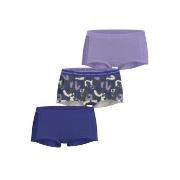 Björn Borg 3P Everyday Cotton Boxer Shorts Blau/Lila Baumwolle Small D...