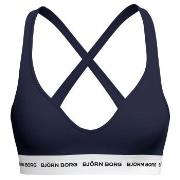 Björn Borg BH Logo Bralette Marine Baumwolle Small Damen