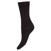 Decoy 2P Fine Knit Cotton Socks Schwarz Strl 37/41 Damen