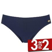 Damella Brigitte Textured Bikini Brief Marine Nylon 38 Damen