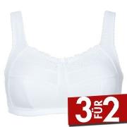 Damella BH Classic Full Support Soft Bra Weiß B 75 Damen