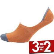Amanda Christensen True Contrast Invisible Sock Blau/Orange Gr 43/44