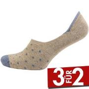 Amanda Christensen True Dot Invisible Sock Hellbraun Gr 43/44