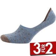 Amanda Christensen True Dot Invisible Sock Blau/Braun Gr 43/44