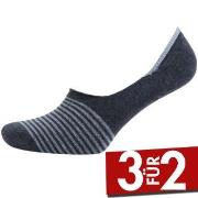 Amanda Christensen True Stripe Invisible Sock Marine/Blau Gr 43/44