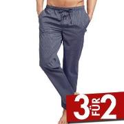 Jockey Loungewear Pant Woven Marine Baumwolle Small Herren
