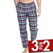 Jockey Pants Flannel 3XL Blau/Grün Baumwolle 3XL Herren