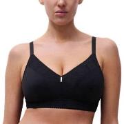 Chantelle BH EasyFeel Wirefree Support Bra Schwarz Nylon B 75 Damen