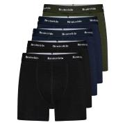 Resteröds 5P Kalle Bamboo Boxer Schwarz/Grün Small Herren