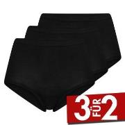 Decoy 3P Bamboo Maxi Schwarz Small Damen