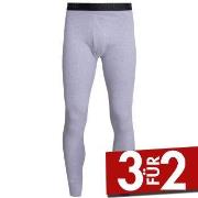 Dovre Long Johns Grau Baumwolle Small Herren