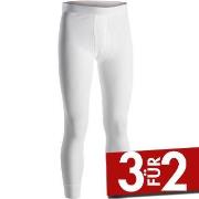 Dovre Long Johns Weiß Baumwolle Small Herren
