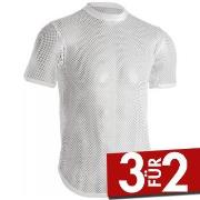 Dovre Organic Cotton Net T-shirt Weiß Ökologische Baumwolle Small Herr...