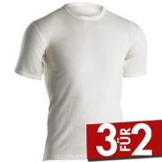 Dovre Wool T-shirt Weiß Merinowolle Small Herren
