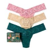 Hanky Panky 6P Low Rise Lace Thong  D2 Multi-colour-2 Nylon One Size D...