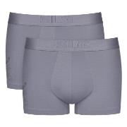 Sloggi 2P SLG Base Soft Trunk Grau Small Herren