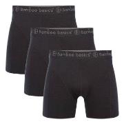 Bamboo basics 3P Rico Boxers Schwarz Small Herren