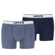 Levis 2P Base Vintage Boxer Marine/Blau Baumwolle Small Herren