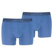 Levis 2P Men Twill Boxer Brief Blau Baumwolle Small Herren