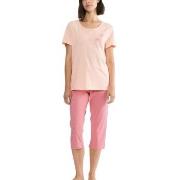 Triumph PK 02 Capri Pyjama Set Rosa Baumwolle 38 Damen