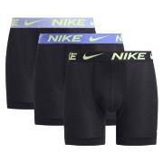 Nike 3P Essentials Micro Boxer Brief 241 Schw/Blau Polyester Medium He...