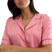 Triumph Amourette Jacquard Boyfriend Shirt Rosa Viskose 38 Damen