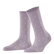 Falke Spike Dot Women Socks Lila Baumwolle Gr 39/42 Damen