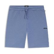 BOSS Waffle Nightwear Shorts Himmelblau Medium Herren