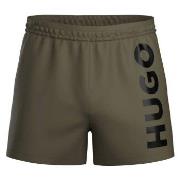 HUGO Badehosen Abas Swim Shorts Dunkelgrün Polyester Medium Herren