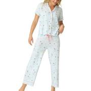 PJ Salvage Paws And Breathe Pyjama Blau Muster Small Damen