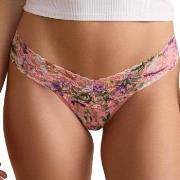 Hanky Panky 2P Printed Original Rise Thong Geblümt Nylon One Size Dame...