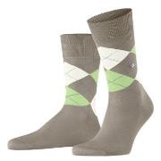Burlington Manchester Mercerised Cotton Sock Warmgrau Gr 40/46 Herren
