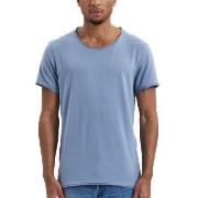 Bread and Boxers Crew Neck Relaxed Himmelblau Ökologische Baumwolle Sm...