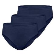 Schiesser 3P Essentials Cotton Briefs Dunkelblau Baumwolle 38 Damen