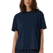Schiesser Women Mix and Relax T-Shirt Dunkelblau Baumwolle 38 Damen