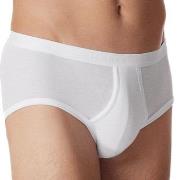 Schiesser 2P Fine Rib Sport Briefs 3XL-4XL Weiß Baumwolle 3XL Herren