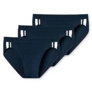 Schiesser 3P 95-5 Stretch Rio Slip 3XL-4XL Dunkelblau Baumwolle 3XL He...