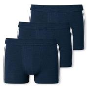 Schiesser 3P 95-5 Stretch Shorts 3XL-4XL Dunkelblau Baumwolle 3XL Herr...