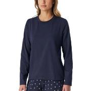 Schiesser Mix and Relax Cotton Longsleeved Shirt Dunkelblau Baumwolle ...